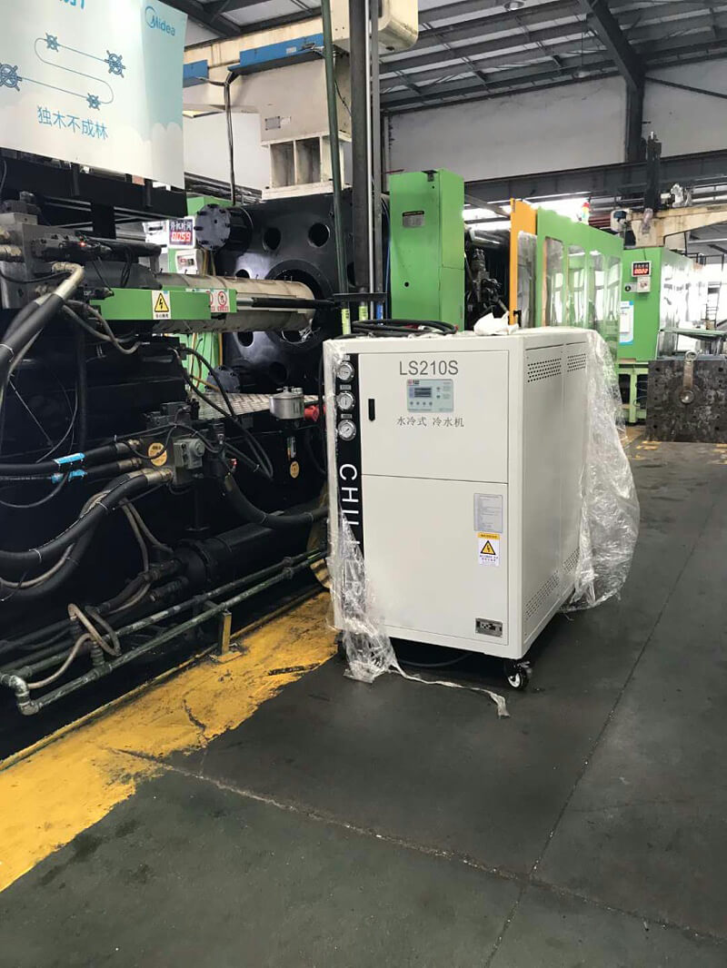 合肥注塑水冷冷水机在合肥美的注塑工厂的运用